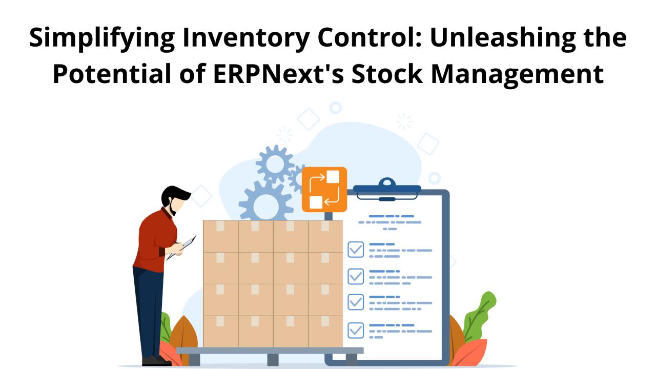 Optimize Your Stock Management with ERPNext Inventory Module - Cover Image